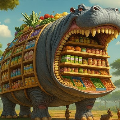 Hipopotamino Supermarketino